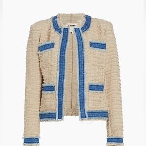 Lagence tweed blazer jacket